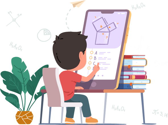 Student Learning through app on smart phone